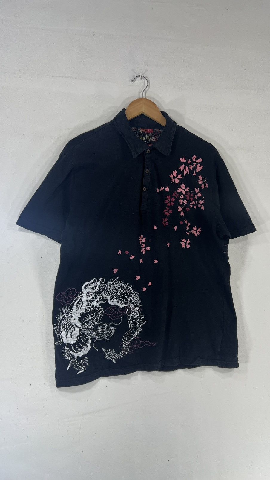 Japanese Brand Rare Design Karakuri Polo Tshirt Size US XL / EU 56 / 4 - 4 Thumbnail