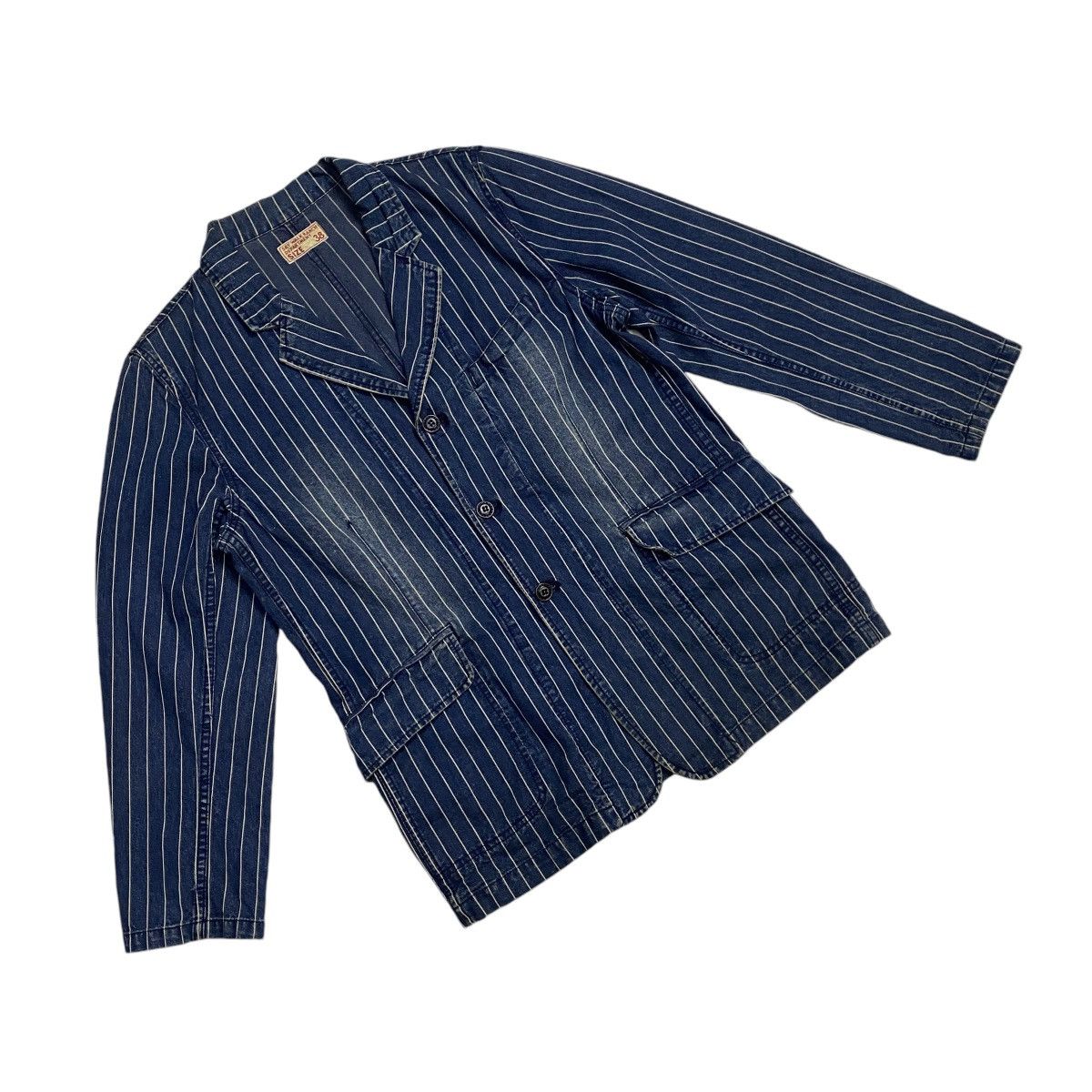Japanese Brand × Vintage Sky Walk Ranch denim wabash indigo coat Size US M / EU 48-50 / 2 - 6 Thumbnail