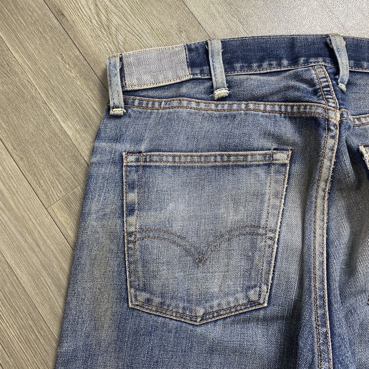Levi's Vintage Clothing 1990s Vintage Levi’s LVC Big E Distressed Selvedge Denim Size US 29 - 12 Thumbnail
