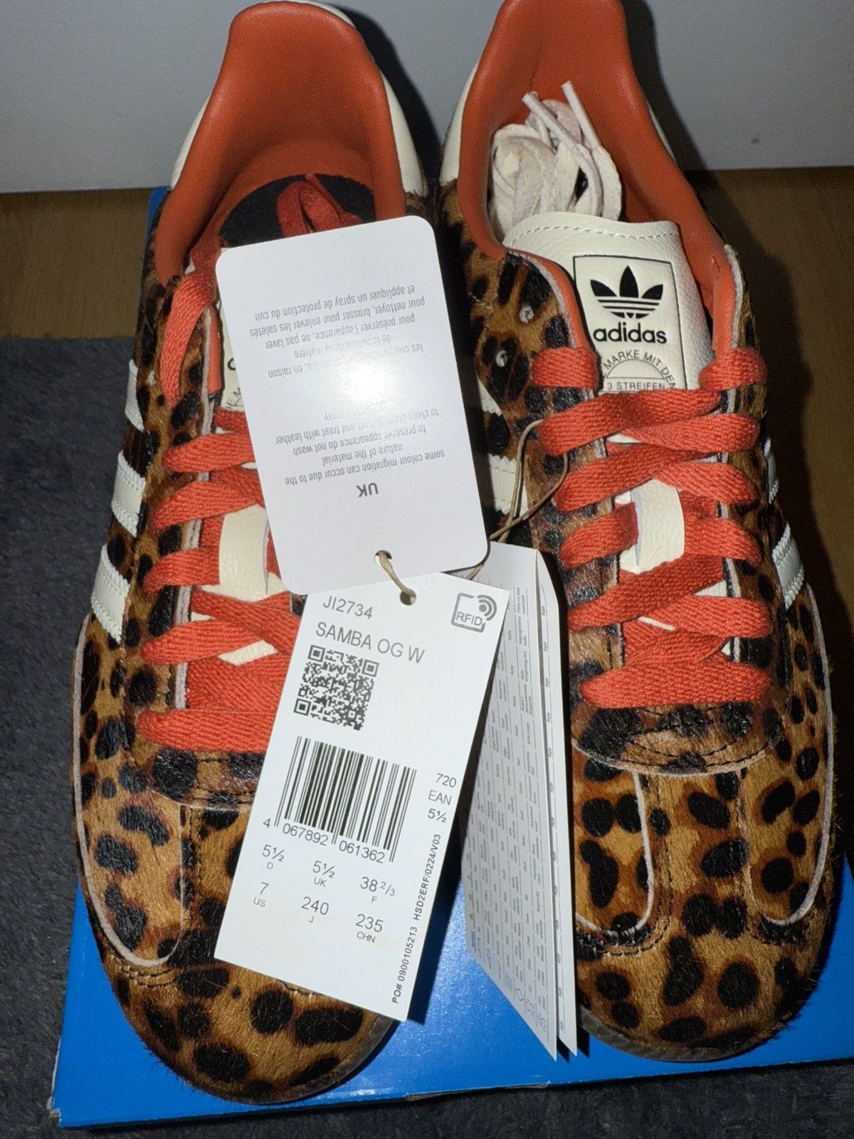 Adidas Adidas Samba OG Léopard Size US 7 / IT 37 - 9 Thumbnail