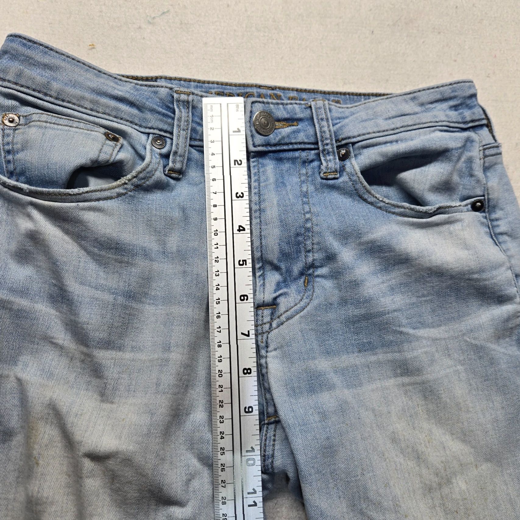 American Eagle Outfitters American Eagle Outfitters Jeans Slim Straight Women Adult 28 Blue 5-Pocket Denim Stretch Mockup? Size 28" / US 6 / IT 42 - 6 Thumbnail