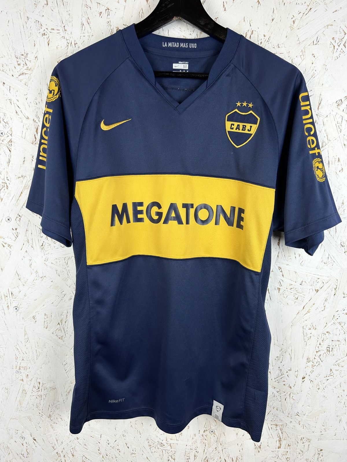 Soccer Cabj Nike Nike Boca Juniors Jersey Soccer Futbol Club BBVA