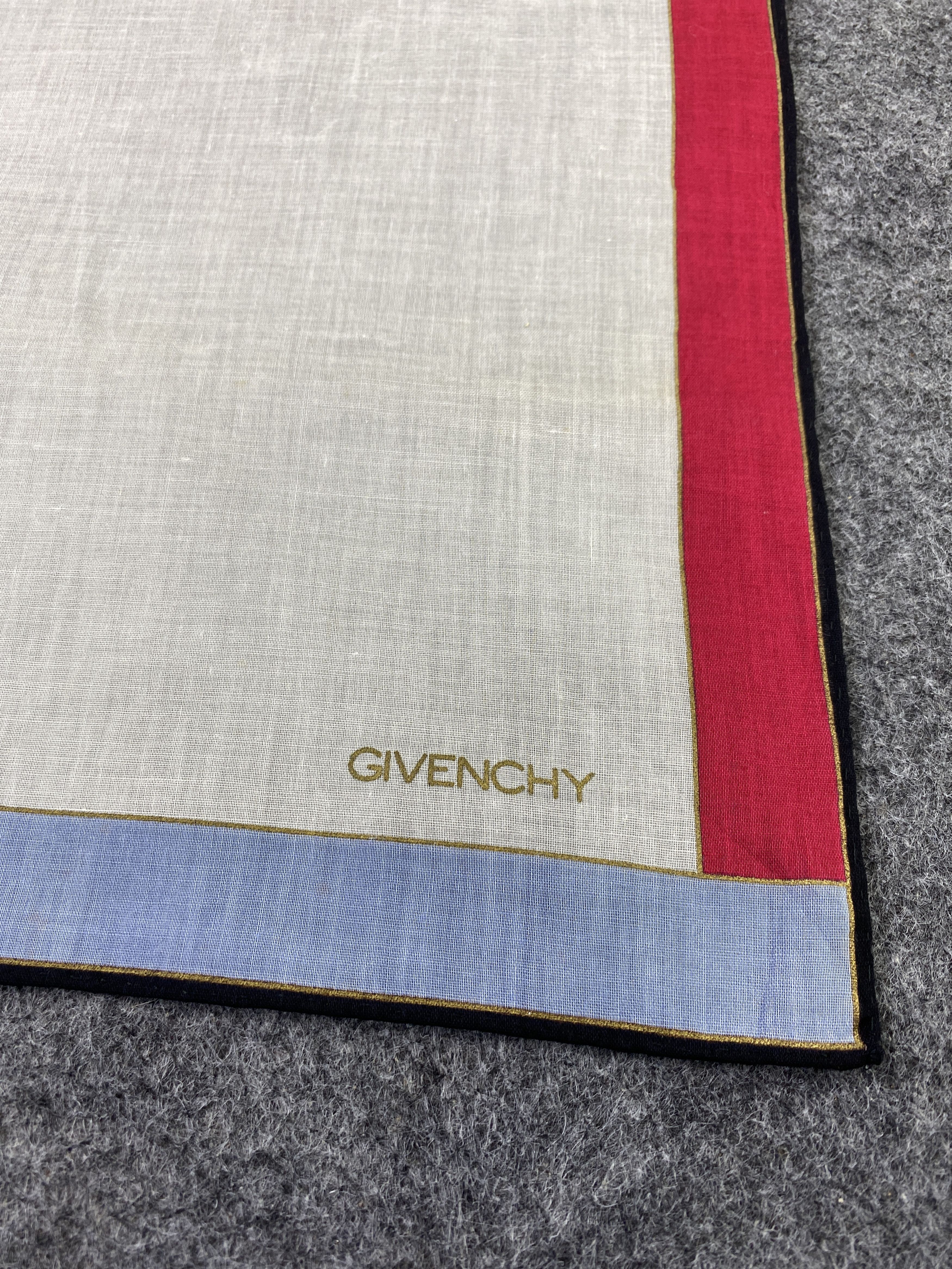 Givenchy Givenchy Handkerchief / Bandana / Neckerchief-B444 Size ONE SIZE - 5 Thumbnail