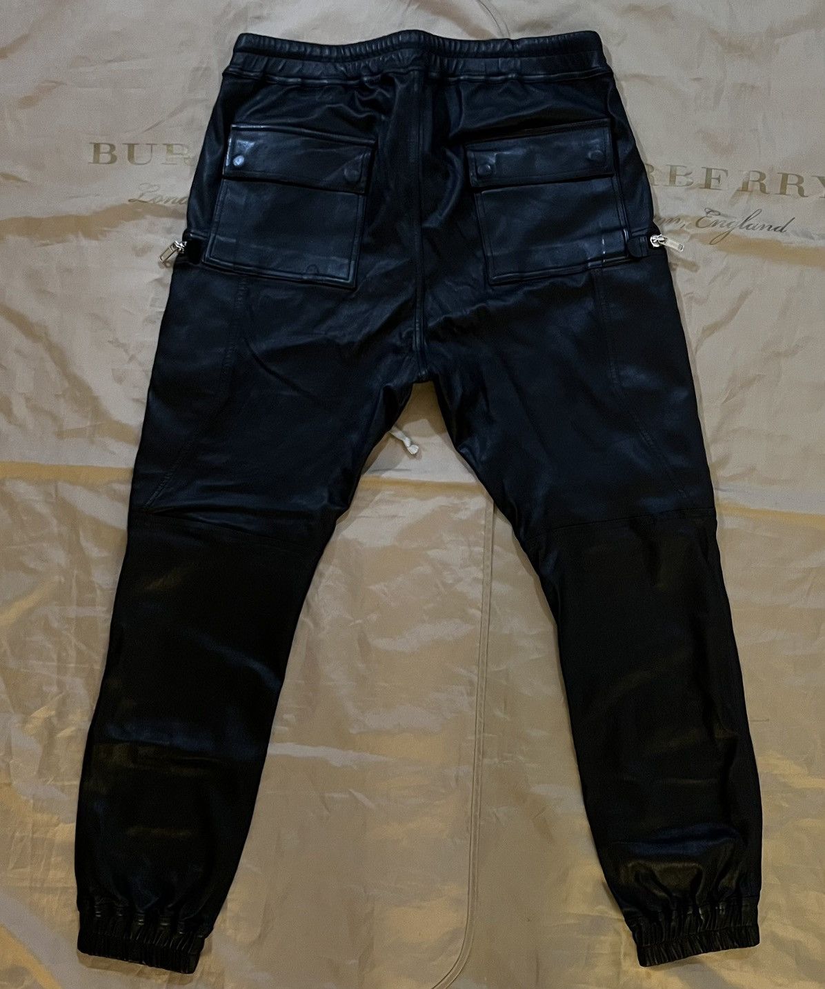 Rick Owens Rick Owens Tecuatl SS2020 Cargo Pants leather size 52 $4500 Size US 34 / EU 50 - 8 Thumbnail