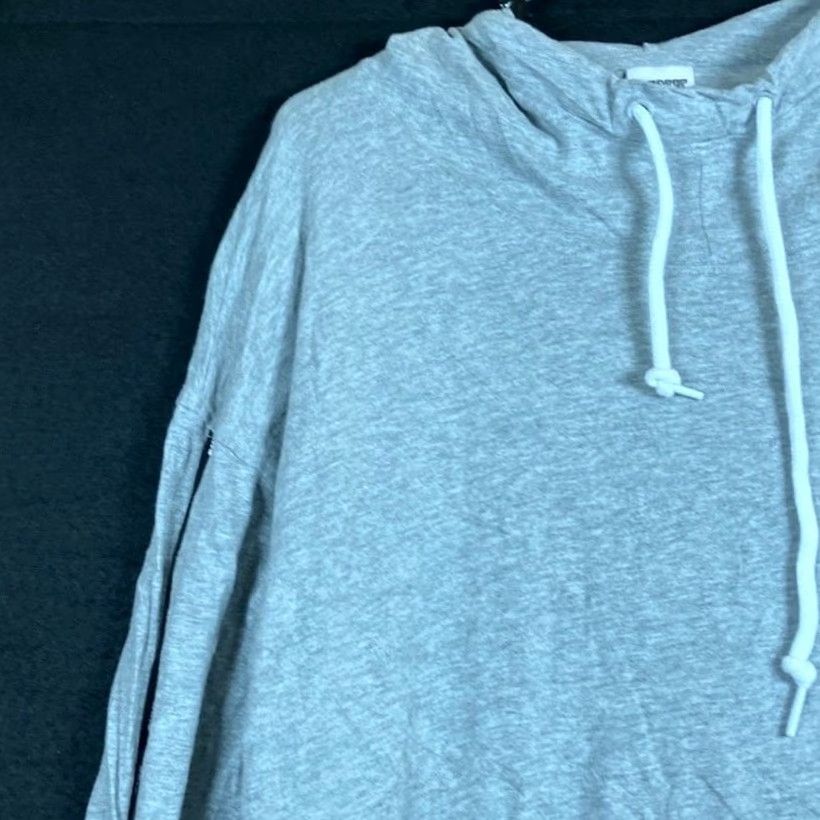 Vintage PINK Victoria’s Secret Sweatshirt Gray Hooded Pullover 100% Cotton Large Womens Regular Shirt Size L / US 10 / IT 46 - 4 Thumbnail