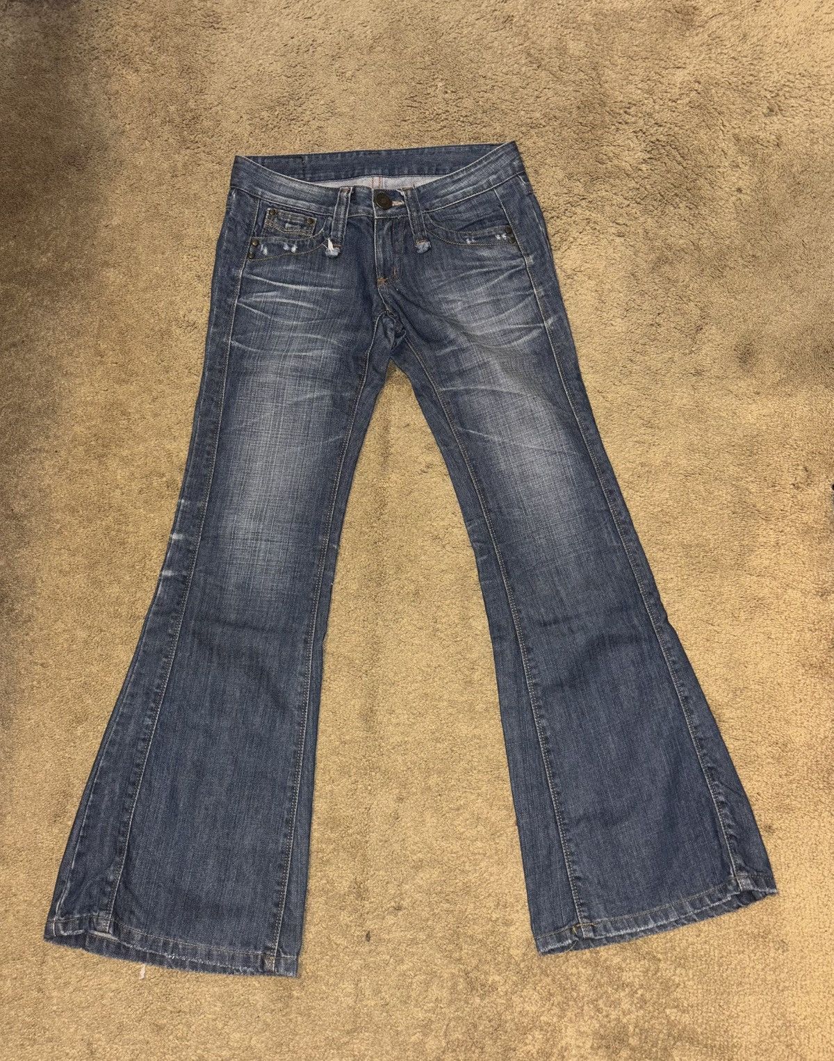 Other Lolita denim skinny flares Size US 30 / EU 46 - 1 Thumbnail