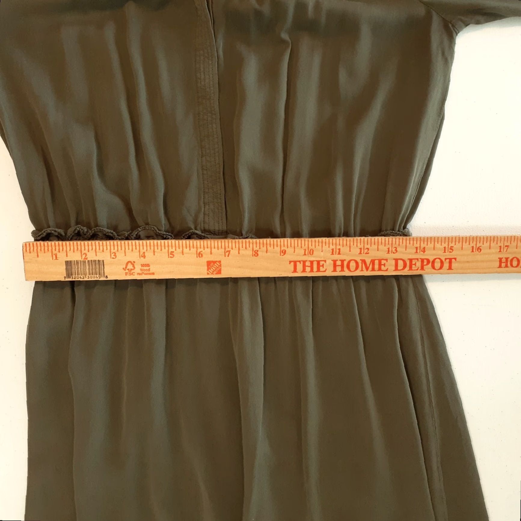 Vintage Holding Horses Shirt Dress Long Sleeve Knee Length Women S Green Rayon Casual Party/Cocktail Size S / US 4 / IT 40 - 7 Thumbnail
