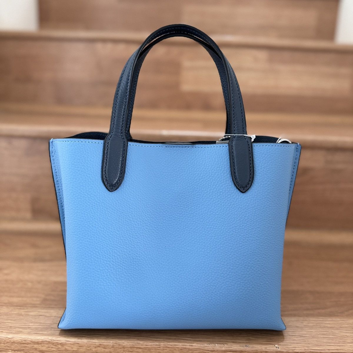 Coach Coach Willow Tote Bag 24 In Colorblock C8561-Pool Multi Size ONE SIZE - 3 Thumbnail