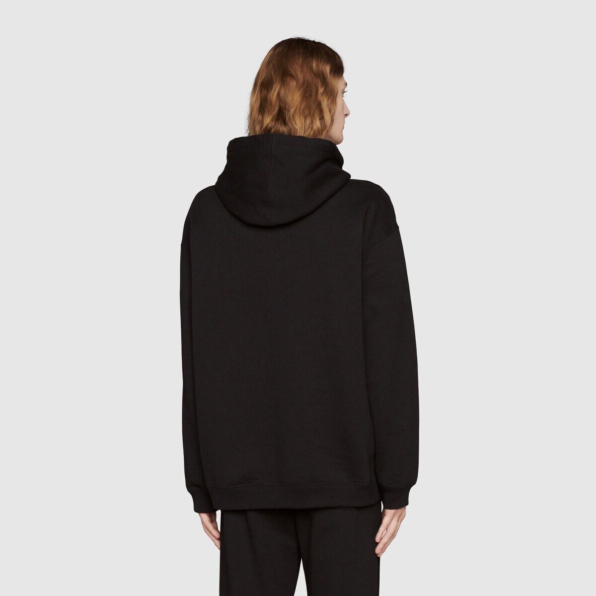 Gucci o1s1wg110225 Jersey Sweatshirt Gucci Mirror Print in Black Size US XXL / EU 58 / 5 - 3 Thumbnail