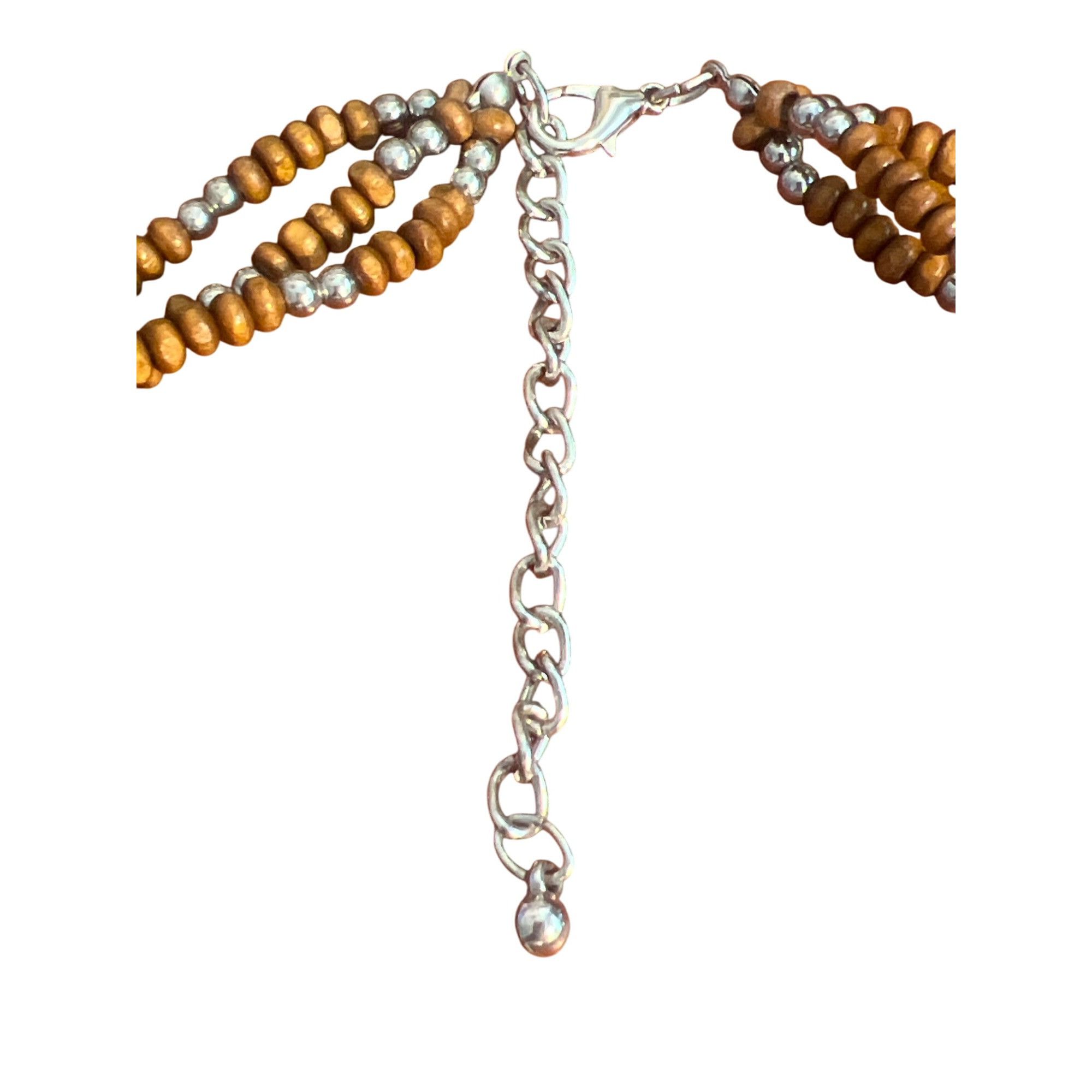 Other Chunky Multicolor Beaded Necklace Layered Faux Turquoise Woo Size ONE SIZE - 5 Thumbnail