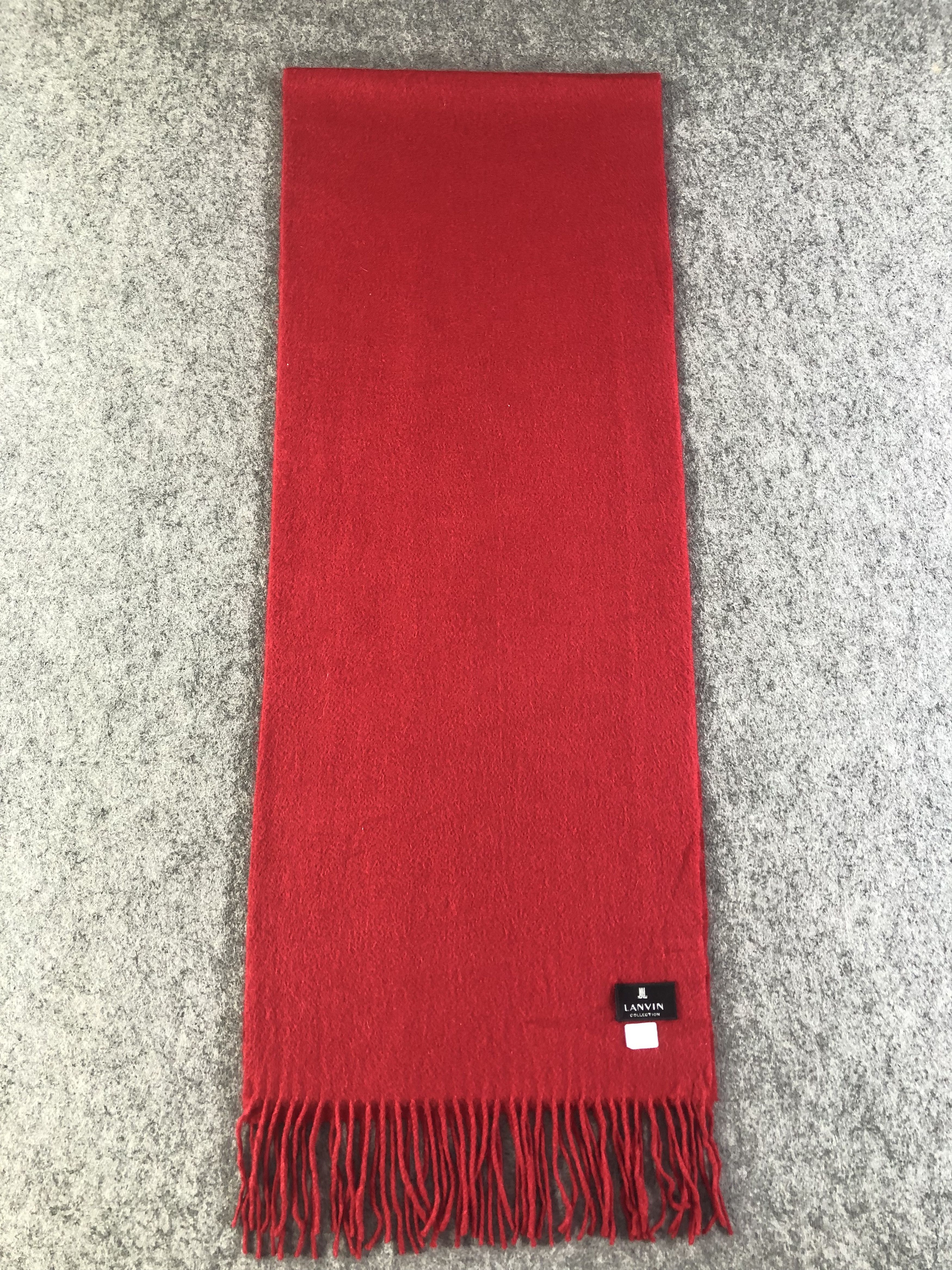Lanvin Lanvin Cashmere Scarf / Muffler / Neckwear Size ONE SIZE - 3 Thumbnail