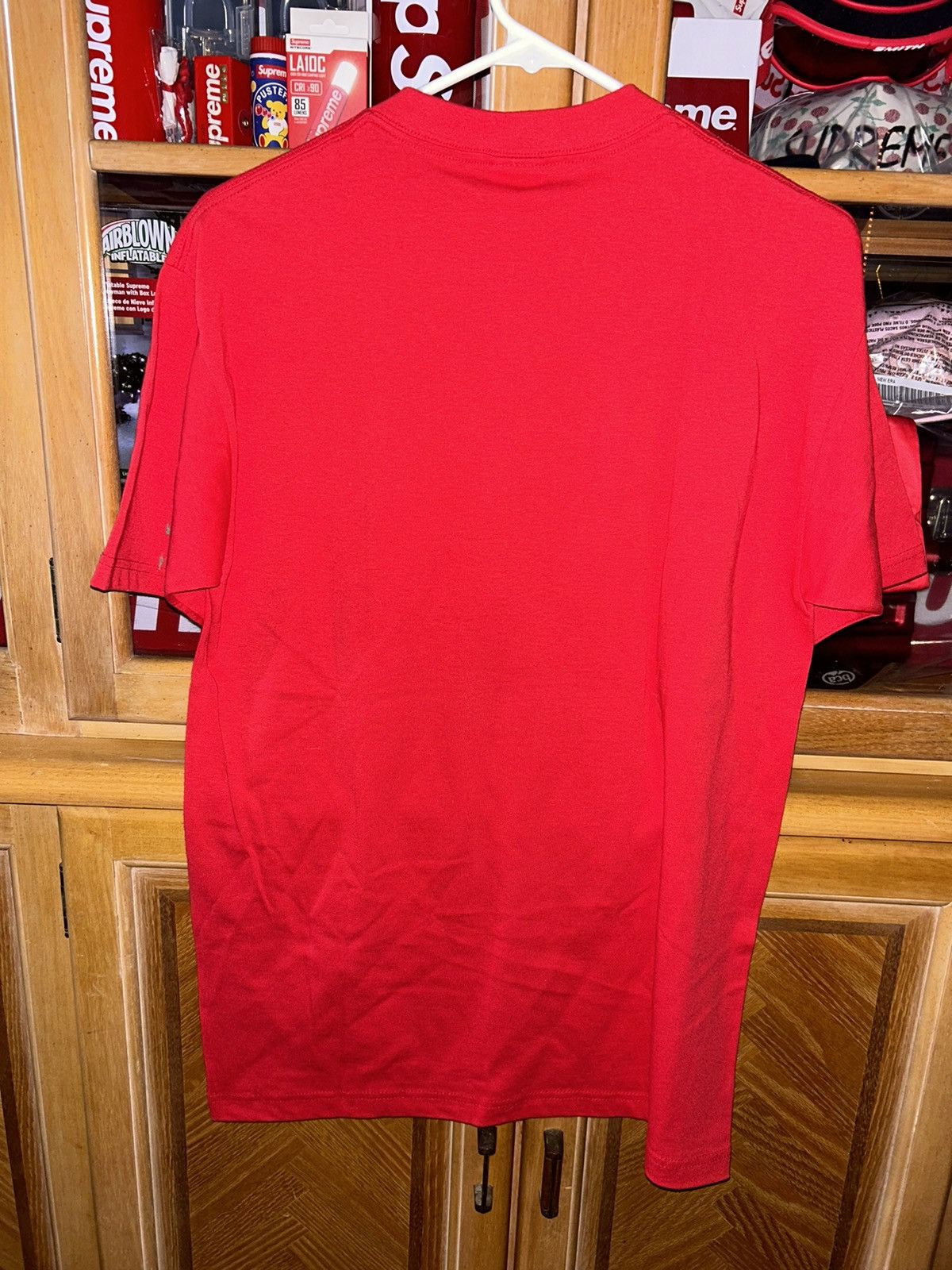 Supreme Supreme 'Up Skirt' Tee Red size Medium 2009 NWT Box Logo Size US M / EU 48-50 / 2 - 2 Thumbnail