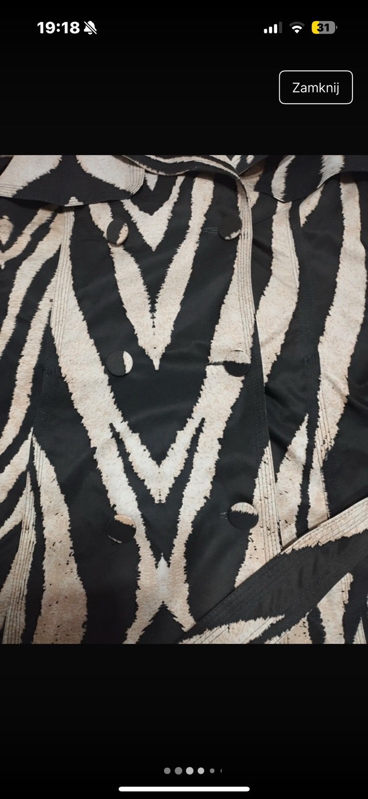 Roberto Cavalli Roberto Cavalli AT H&M Trench Coat size 38 Size M / US 6-8 / IT 42-44 - 4 Thumbnail