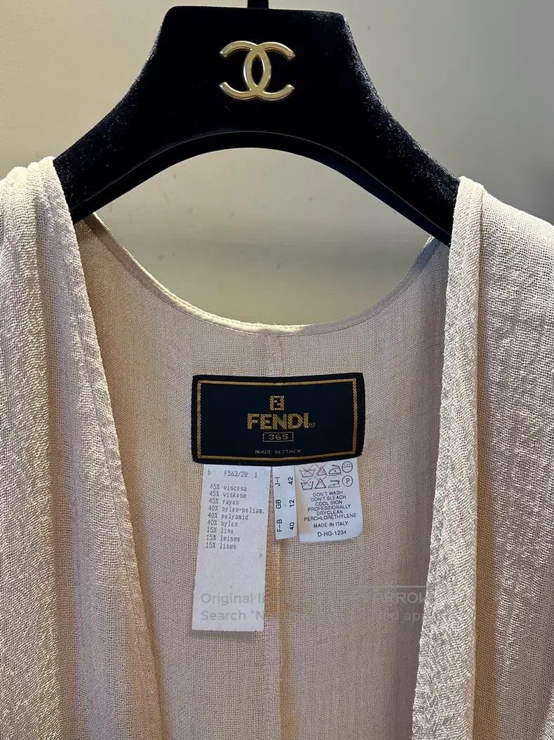 Fendi Fendi Thin cardigan Size S / US 4 / IT 40 - 2 Thumbnail