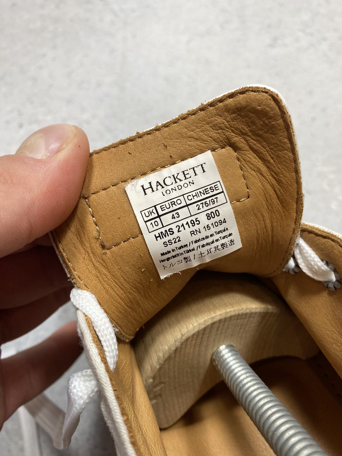 Hackett Hackett London Mens Sneakers Size US 10 / EU 43 - 18 Thumbnail