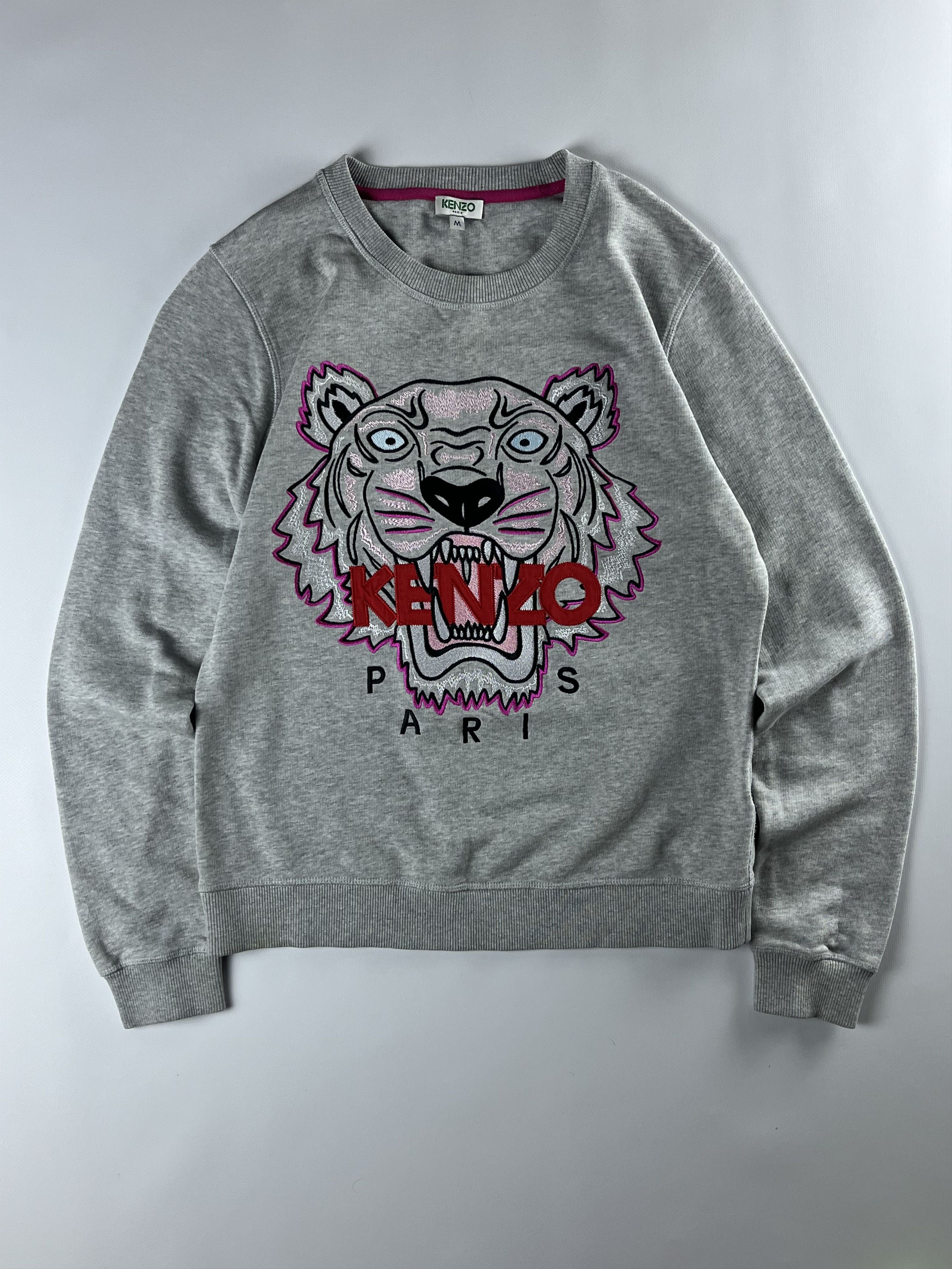 Kenzo × Vintage Kenzo Vintage Center Logo Sweatshirt Size US S / EU 44-46 / 1 - 1 Thumbnail
