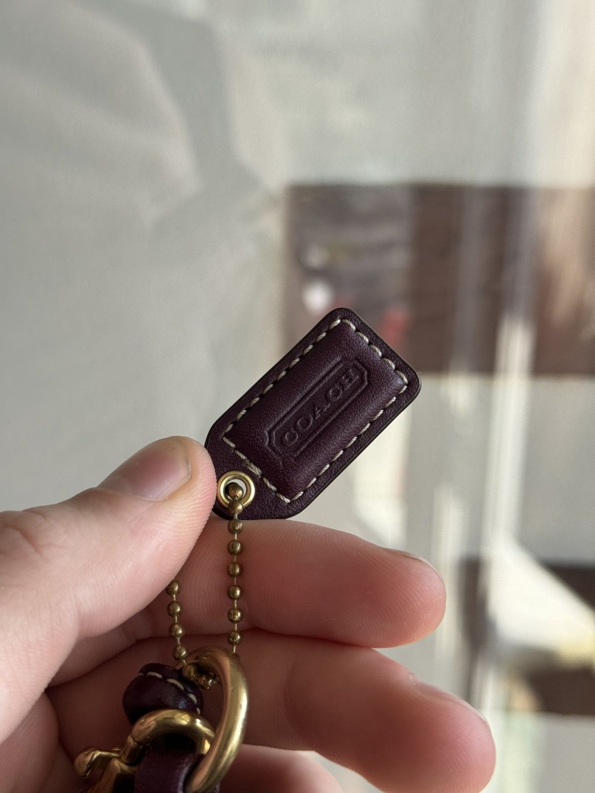 Coach Coach Brown Canvas Mini Bag Wristlet Wallet Size ONE SIZE - 9 Thumbnail