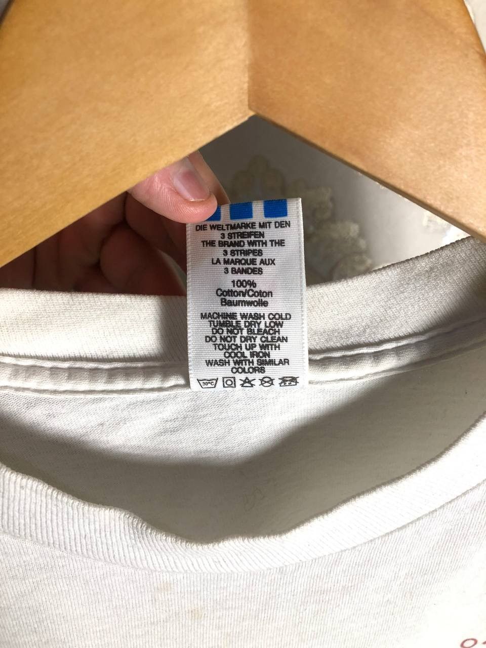Adidas × Vintage VERY RARE ADIDAS ORIGINAL TENNIS DOUBLE PRINTED T-SHIRT 90s Size US XL / EU 56 / 4 - 5 Thumbnail