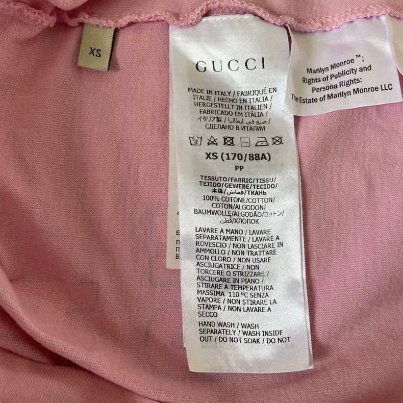 Gucci Gucci Pink cat short sleeves 2502-Nextarrow Size US XS / EU 42 / 0 - 4 Thumbnail