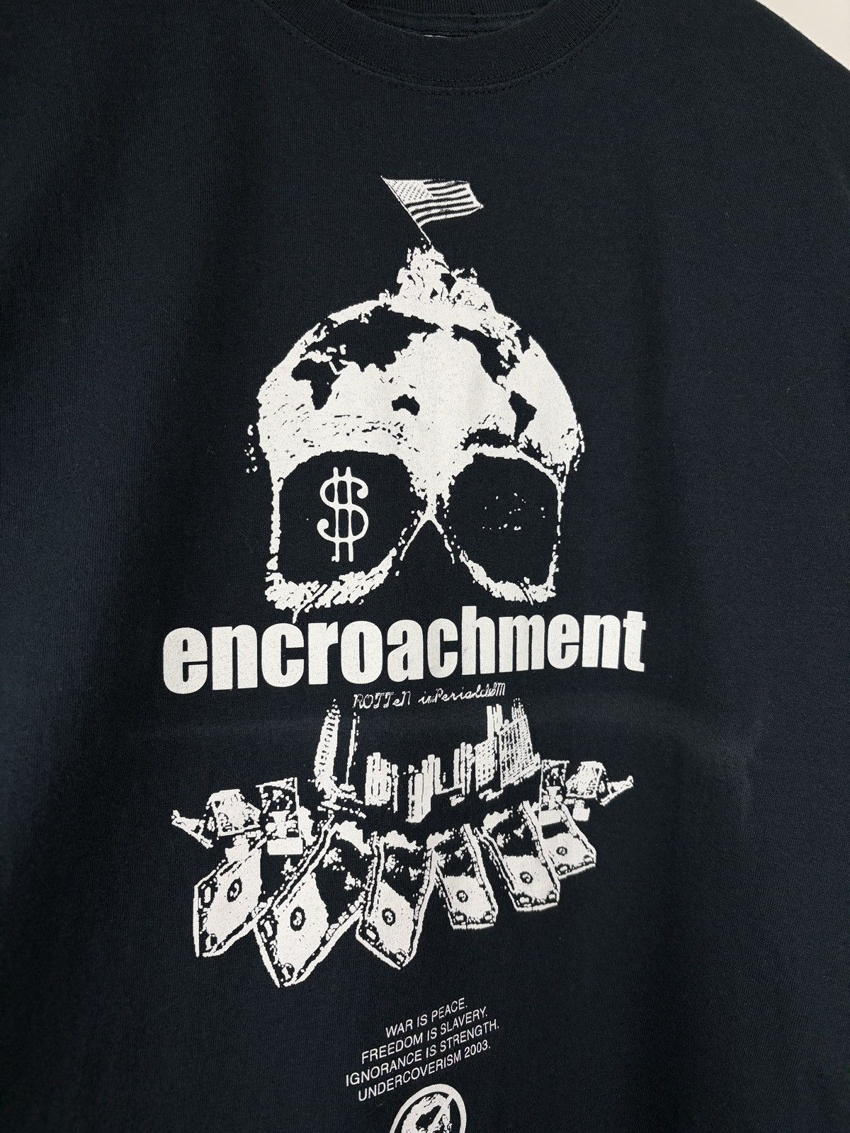 Undercover SS03 Undercover Scab Encroachment Skull Tshirt JP Exclusive Size US M / EU 48-50 / 2 - 2 Thumbnail