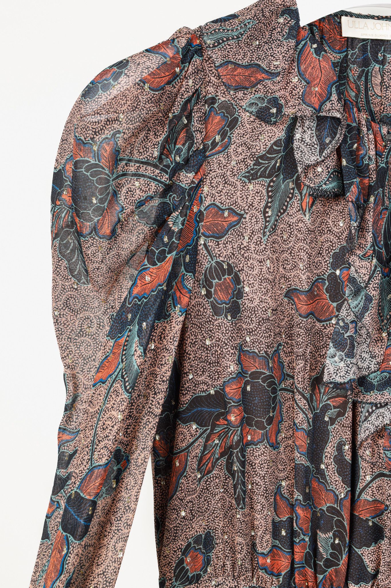Ulla Johnson Ulla Johnson Cecily Fil Coupé Silk-Blend Chiffon Mini Dres Size S / US 4 / IT 40 - 5 Thumbnail