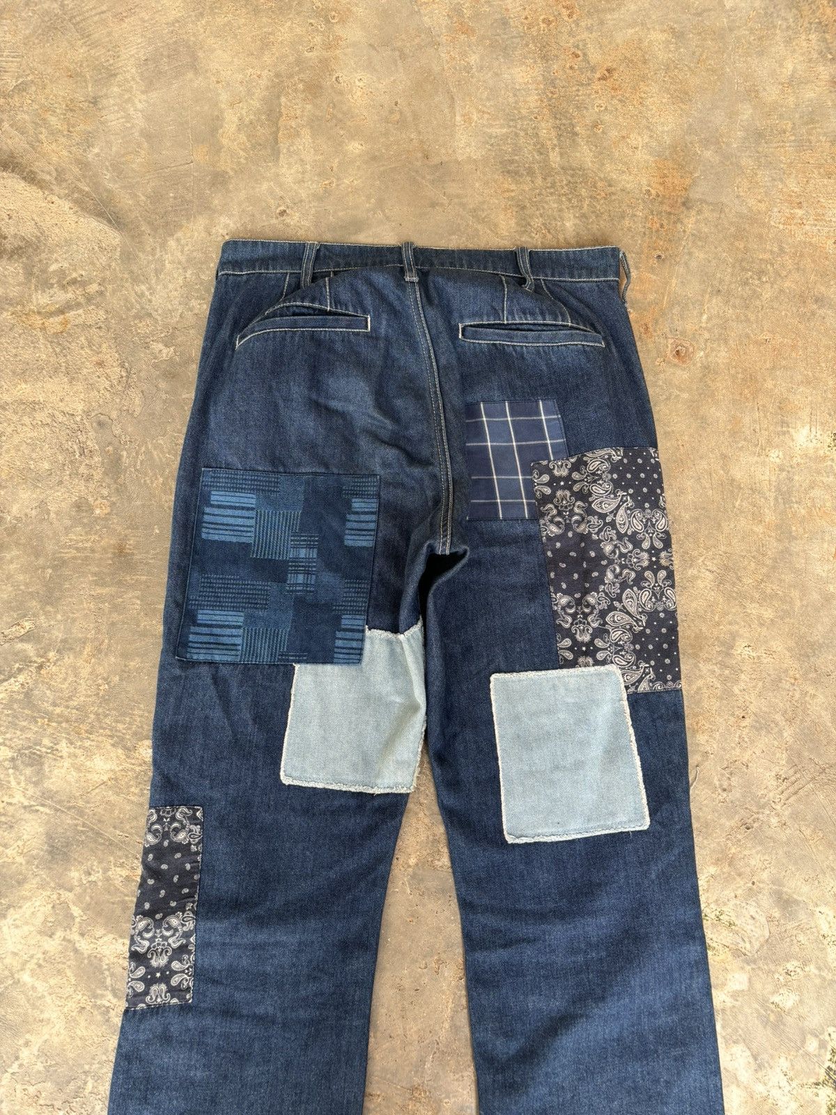 Hysteric Glamour Patchwork Unstudied Kapital Style Pants Size US 30 / EU 46 - 3 Thumbnail