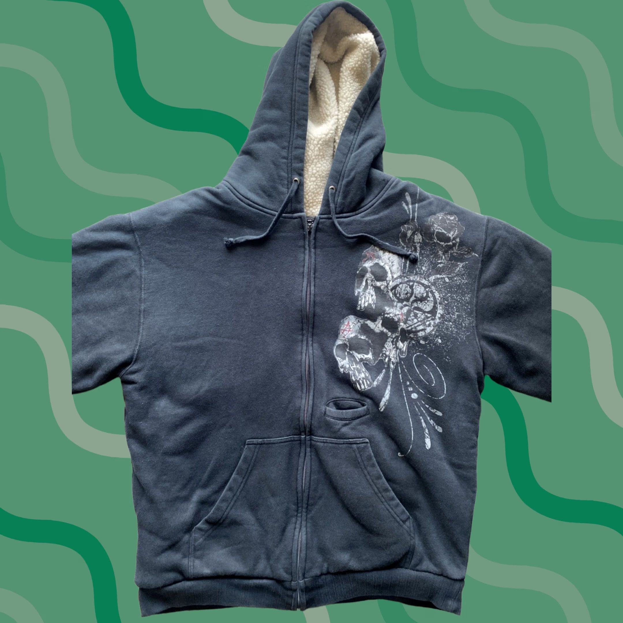 Slipknot × Vintage vintage y2k slipknot zip up hoodie | Grailed