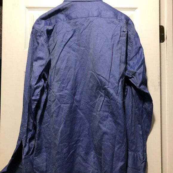 Marks & Spencer Marks & Spencer men's cotton dress shirt w/French cuffs 16.5 Size US L / EU 52-54 / 3 - 4 Thumbnail