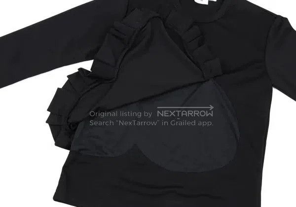Comme des Garcons Comme Des Garcons Black vintage lace long-sleeved top Size XS / US 0-2 / IT 36-38 - 6 Thumbnail