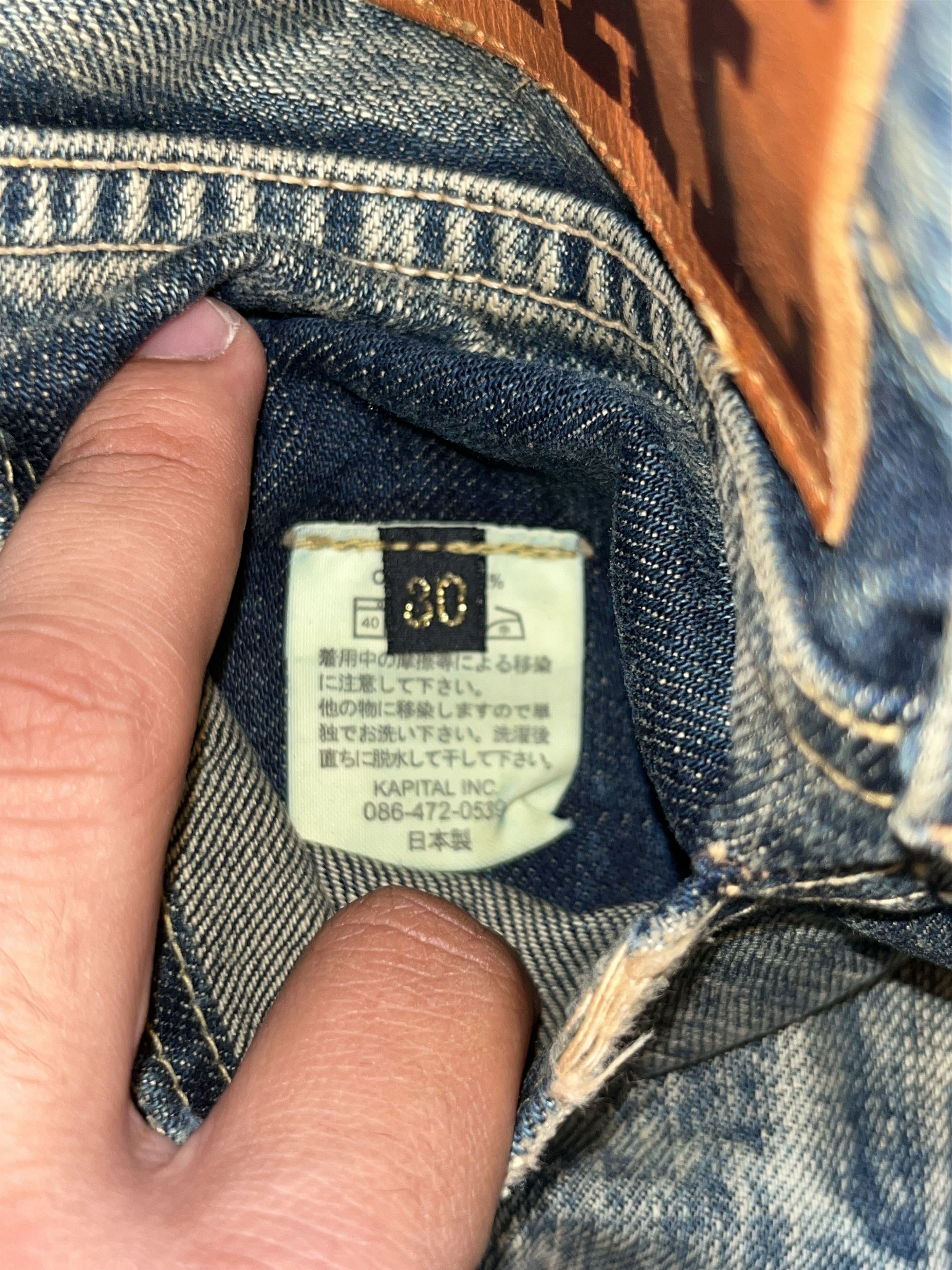 Kapital Kapital Embroidered Distressed Denim Size US 30 / EU 46 - 9 Thumbnail