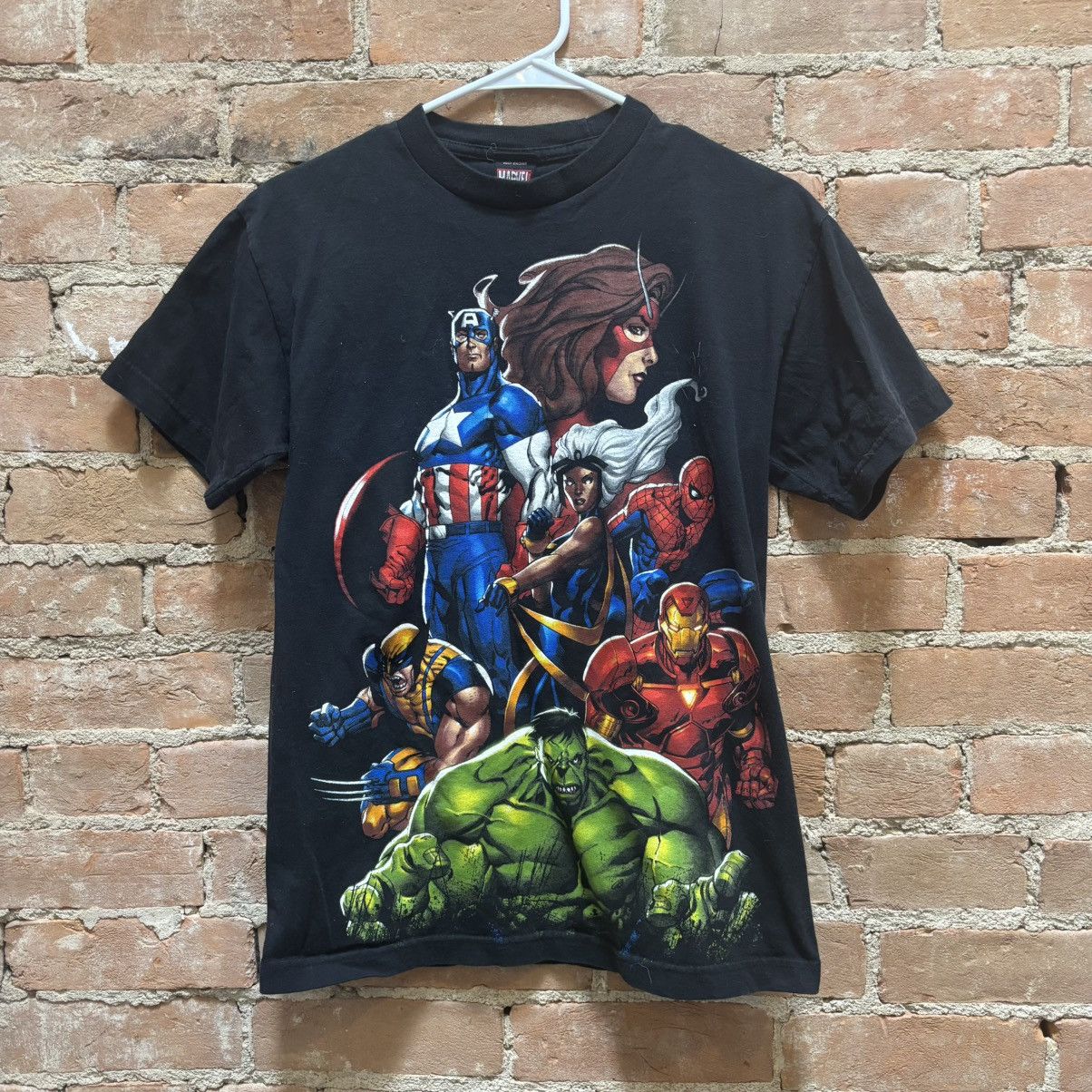 Marvel Comics × Vintage $70 Vintage 90s Marvel Mad Engine Big Print Tshirt Size US XS / EU 42 / 0 - 1 Thumbnail