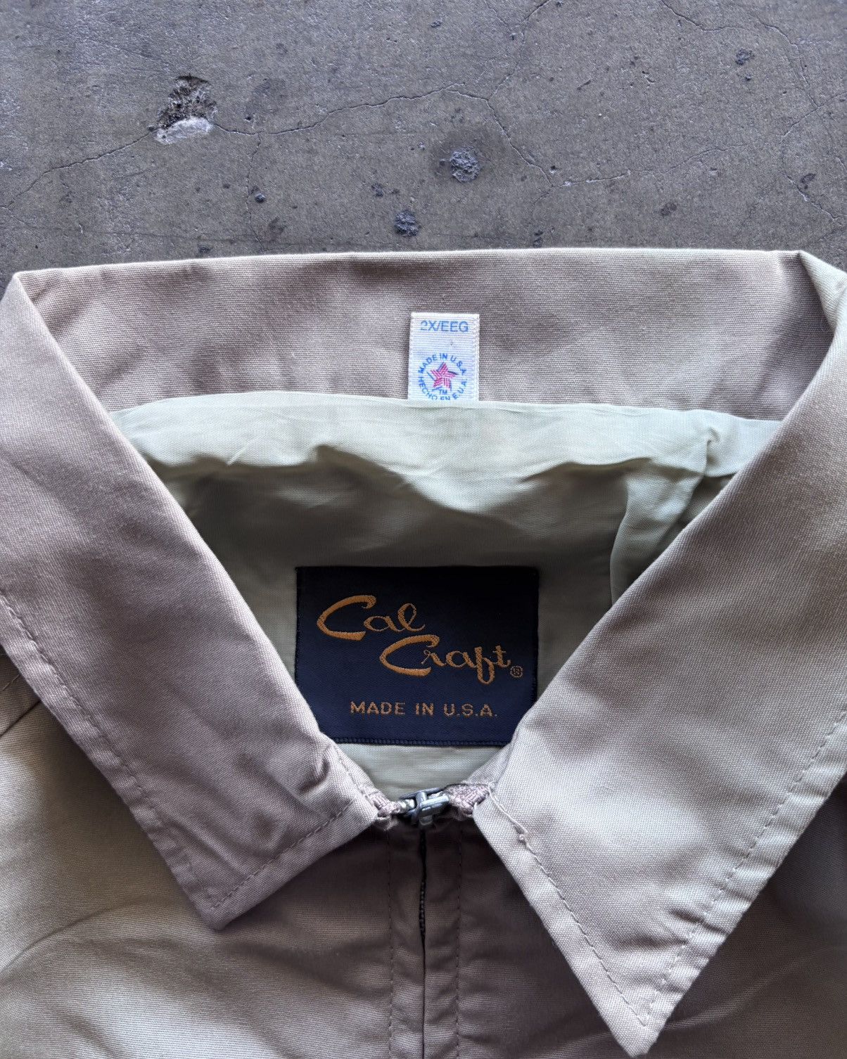 Japanese Brand × Vintage 1990s Made In Usa Work Jacket Size US XL / EU 56 / 4 - 3 Thumbnail