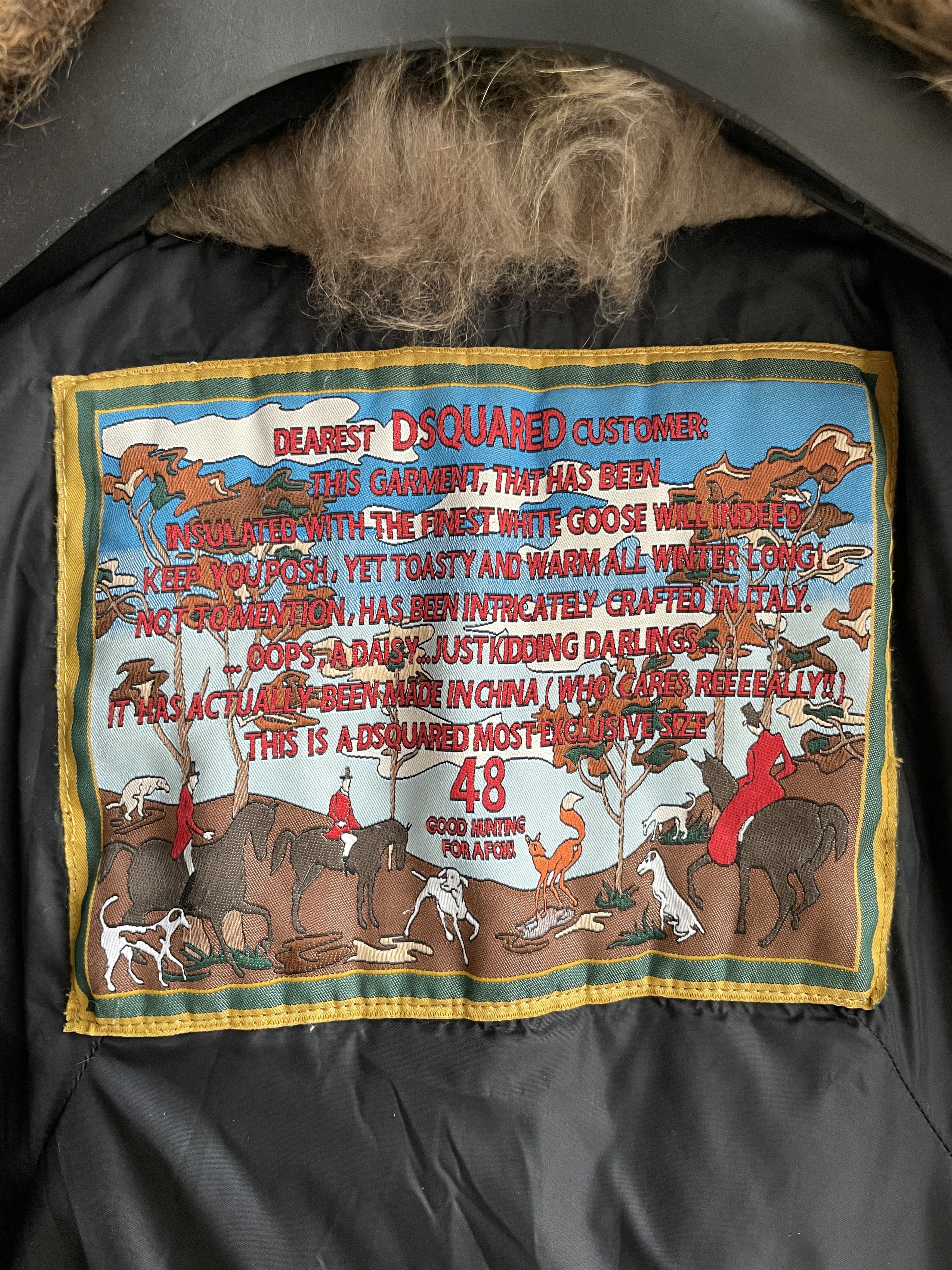 Dsquared2 Dsquared2 Vintage Racoon Fur Heavy Down Parka Size US M / EU 48-50 / 2 - 18 Thumbnail