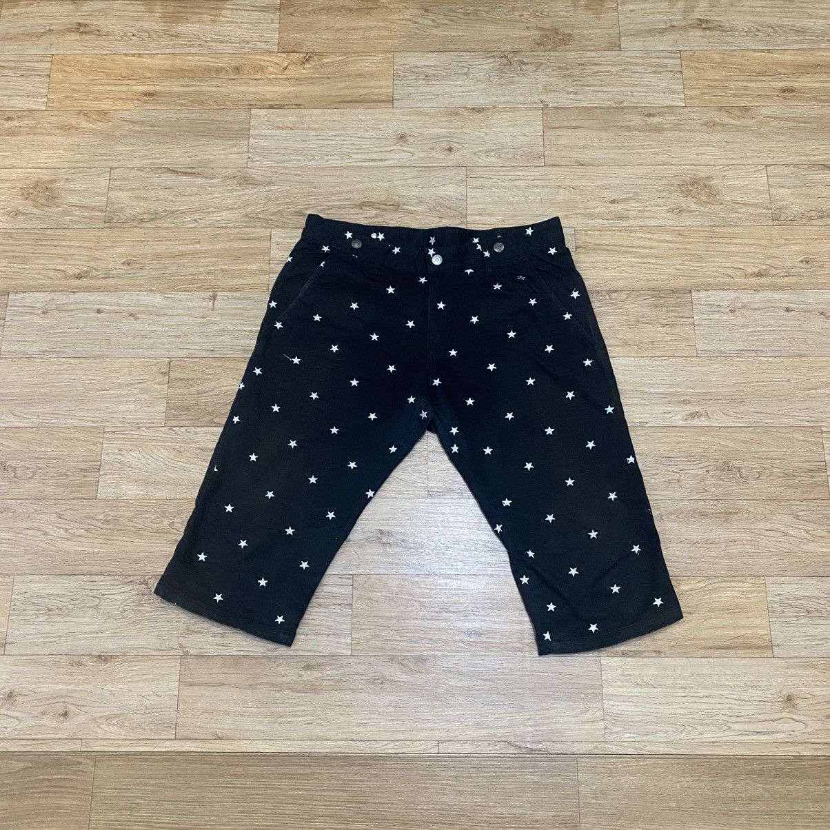 PPFM 2000s Ppfm Star Embordired Short Pants Size US 33 - 1 Thumbnail