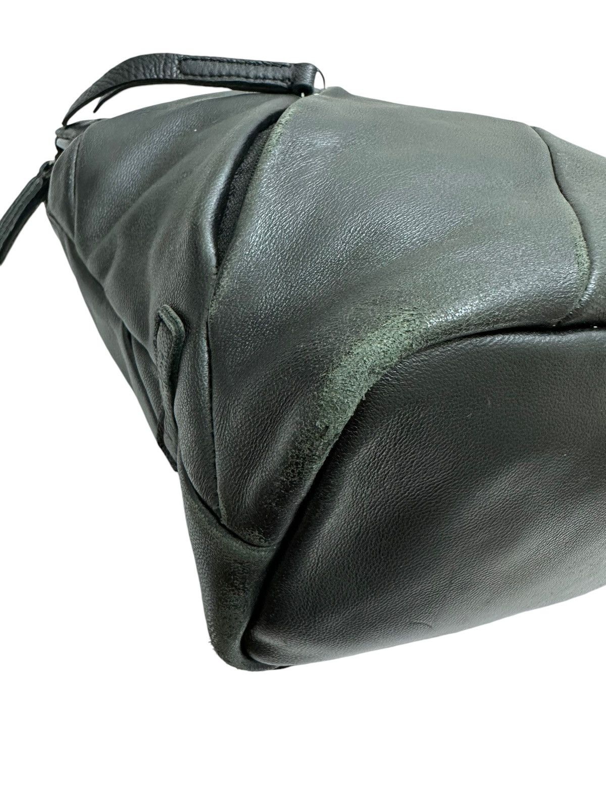 Yohji Yamamoto Vintage Yohji Yamamoto Leather Handbag Size ONE SIZE - 6 Thumbnail