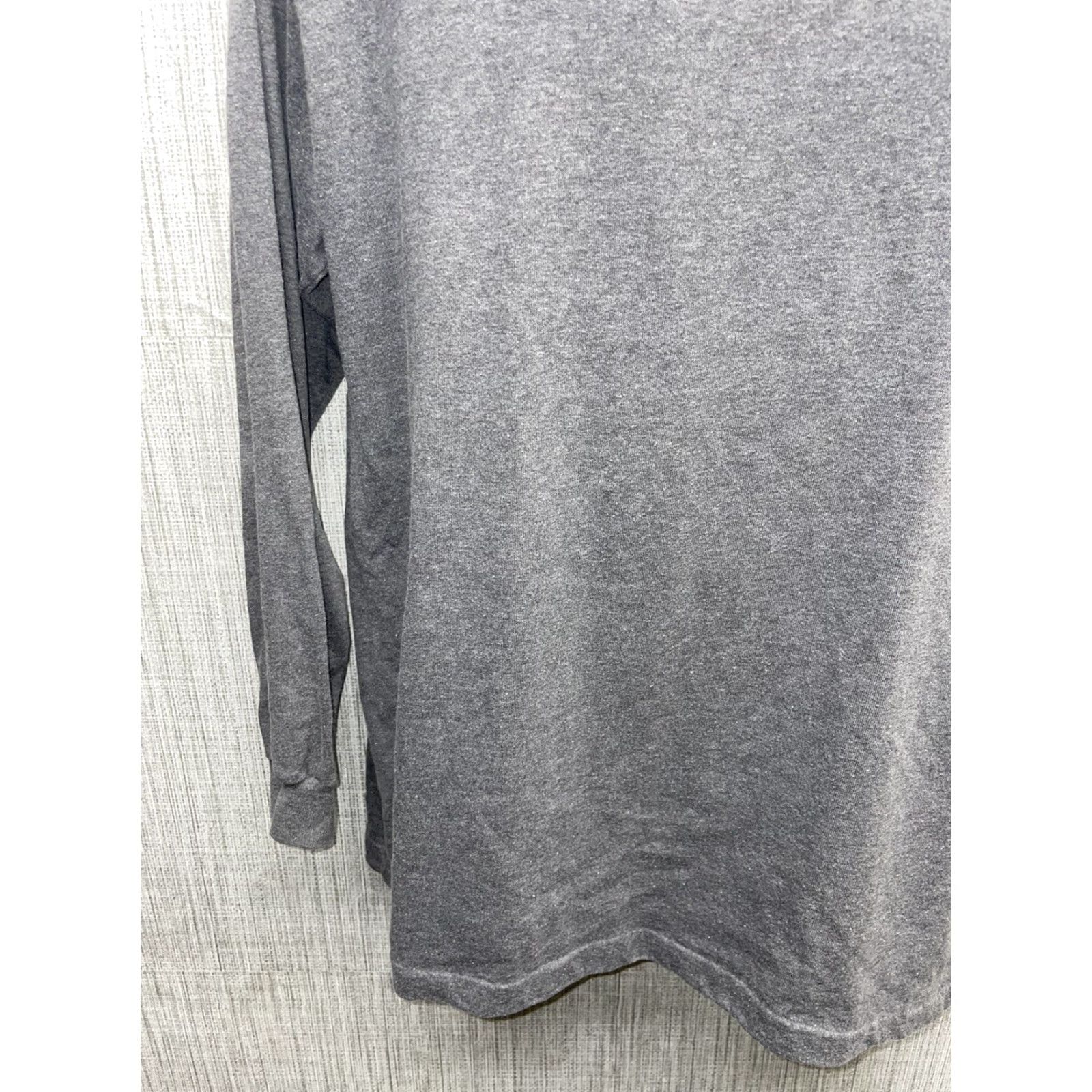 Jerzees VINTAGE Jerzees Turtleneck Shirt Made In USA Mens XL Gray Size US XL / EU 56 / 4 - 3 Thumbnail