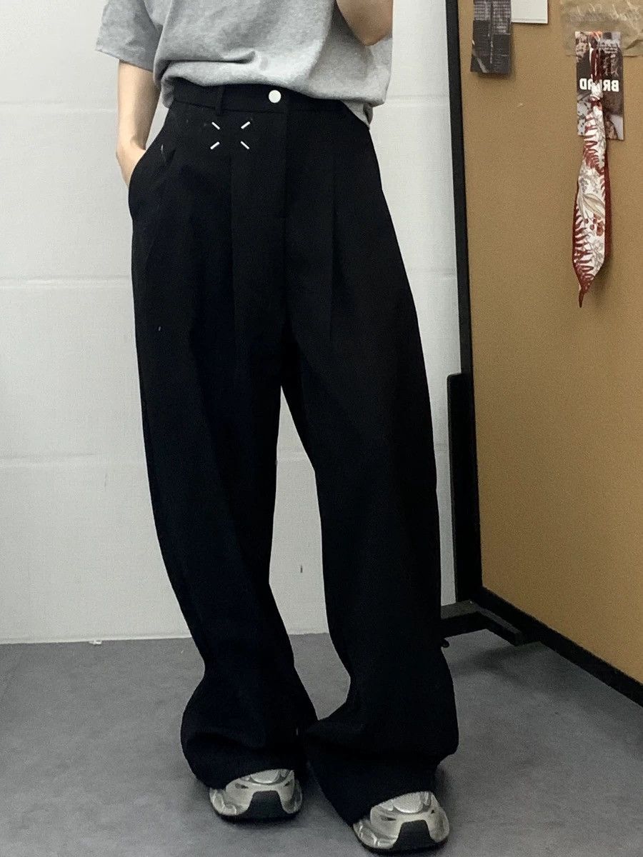 Designer × Japanese Brand Japanese black trousers Size 28" / US 6 / IT 42 - 8 Thumbnail