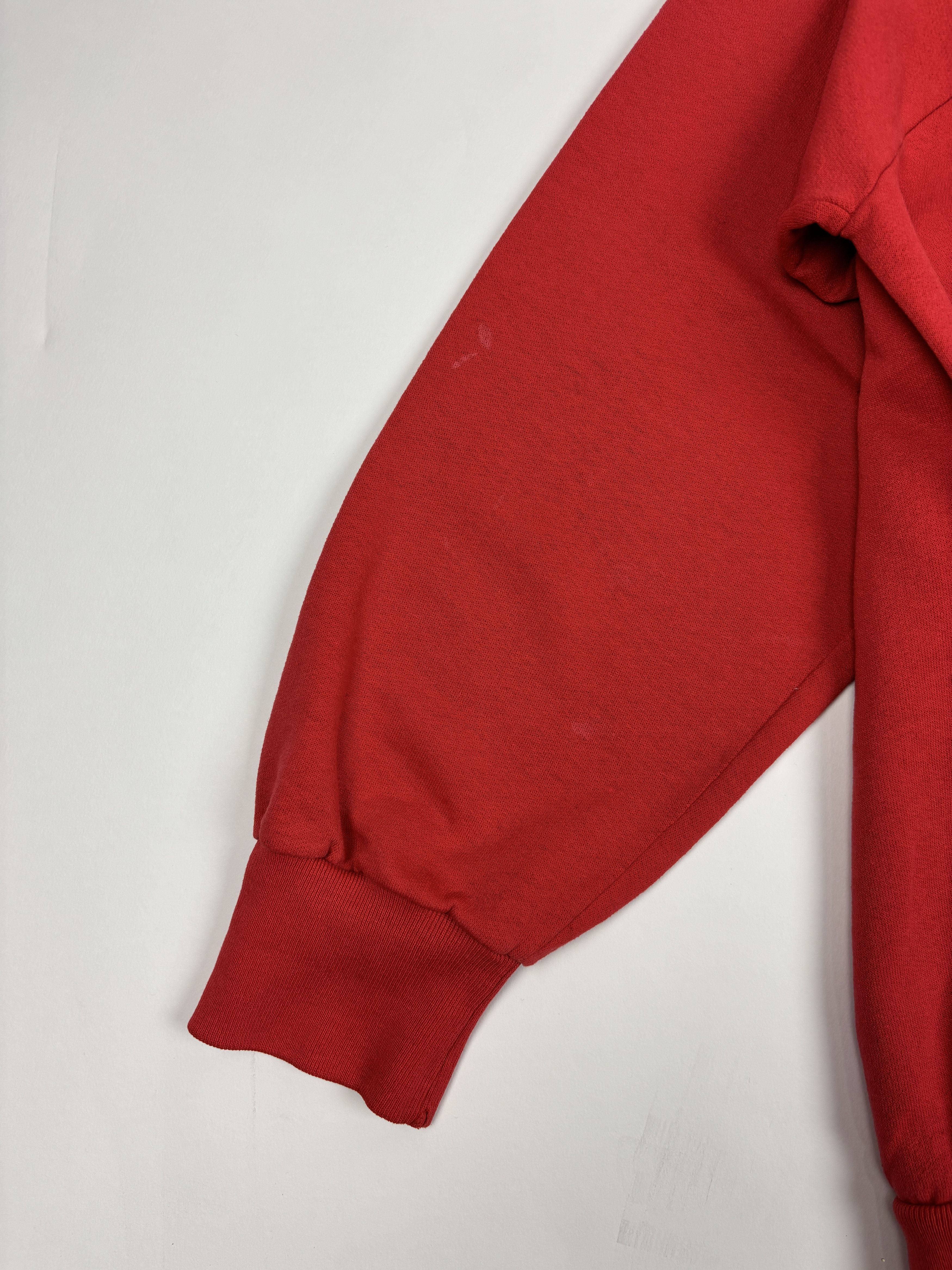 Vintage Vintage UofG 1986 'Evil 7th Addington' Red Crewneck Size US S / EU 44-46 / 1 - 4 Thumbnail