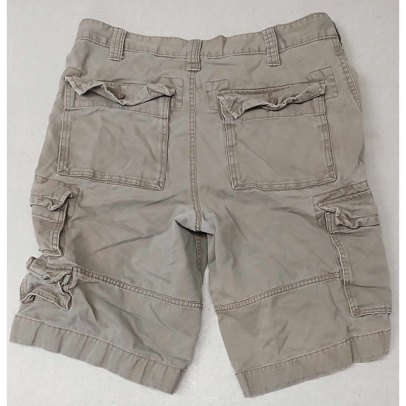 Roundtree & Yorke Roundtree & York (34) Gray Cargo Style Khaki Utility Shorts Size US 34 / EU 50 - 10 Thumbnail