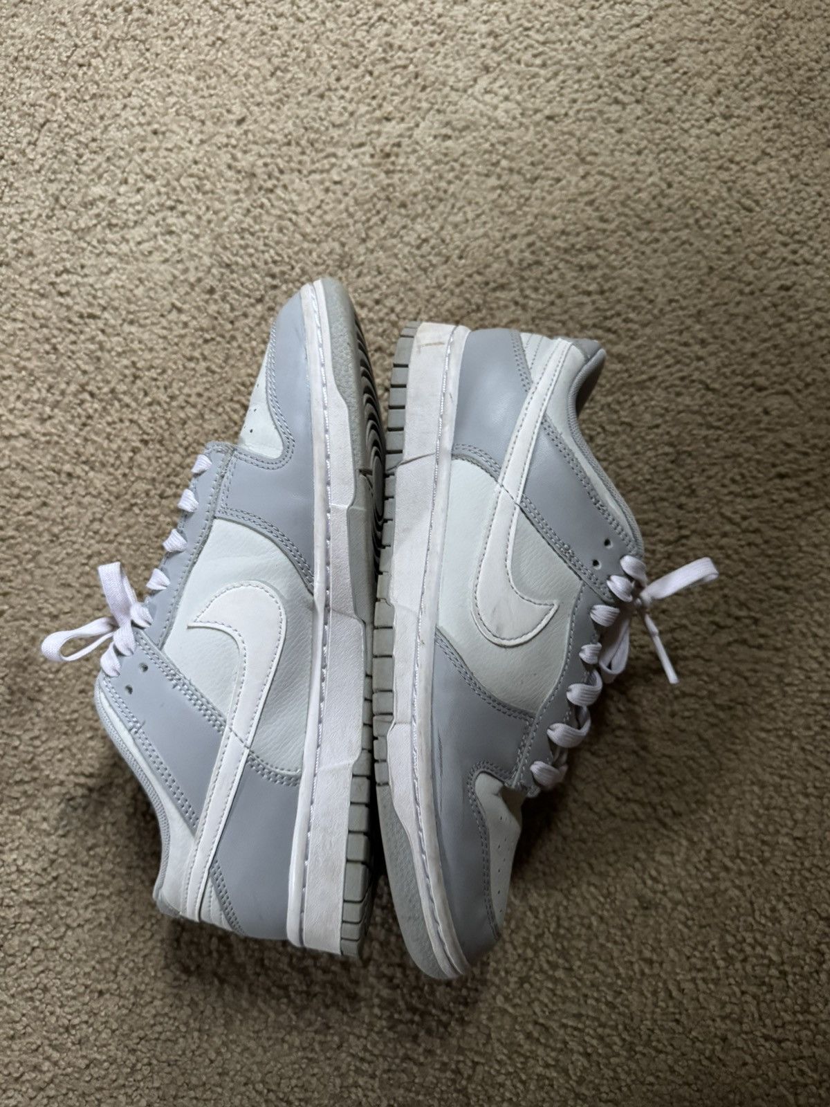Nike Nike Dunk Low Grey Wolf Fog Size US 9.5 / EU 42-43 - 2 Thumbnail