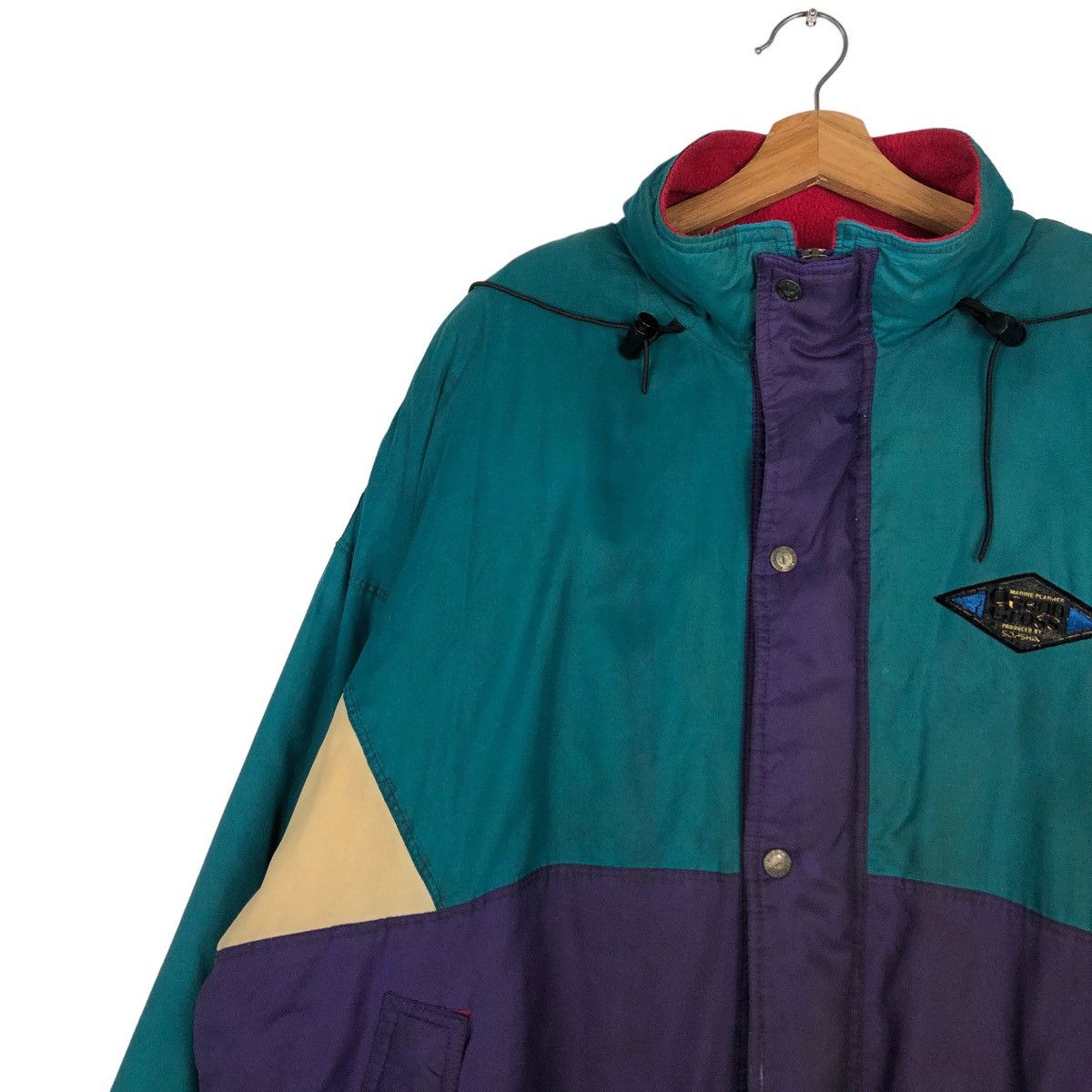 Japanese Brand 🔥Multi Colour Biker Jacket Sohshin Parachute Cargo Pockets Size US L / EU 52-54 / 3 - 7 Thumbnail
