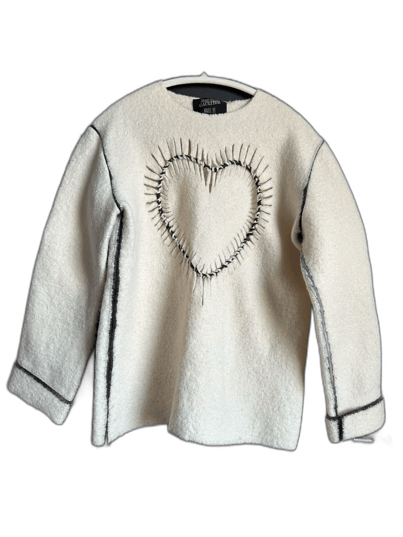 Jean Paul Gaultier vintage jean paul gaultier wool sweater Size US M / EU 48-50 / 2 - 1 Thumbnail