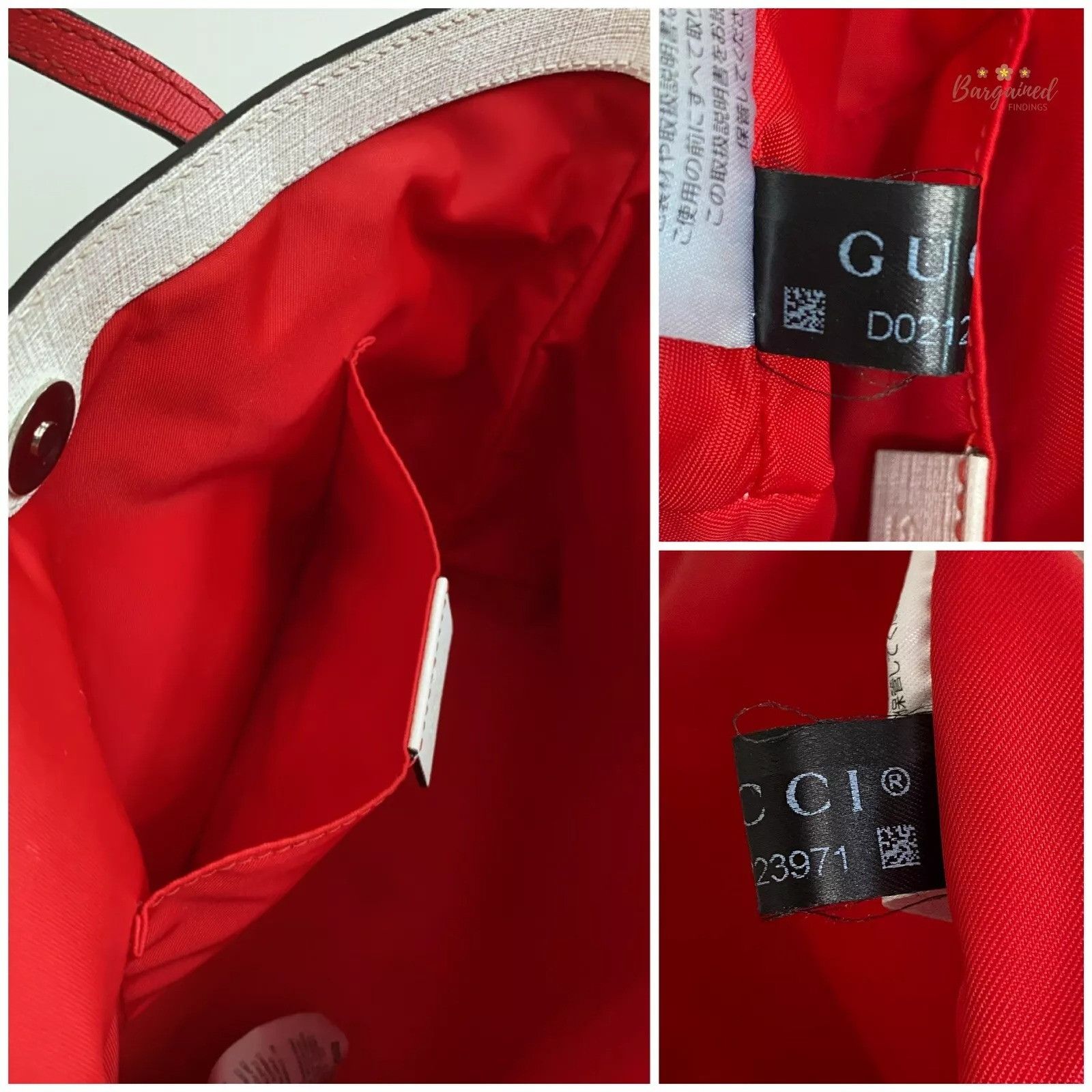 Gucci GUCCI Brown GG Supreme Monogram Leather Bow Children's Tote Size ONE SIZE - 9 Thumbnail