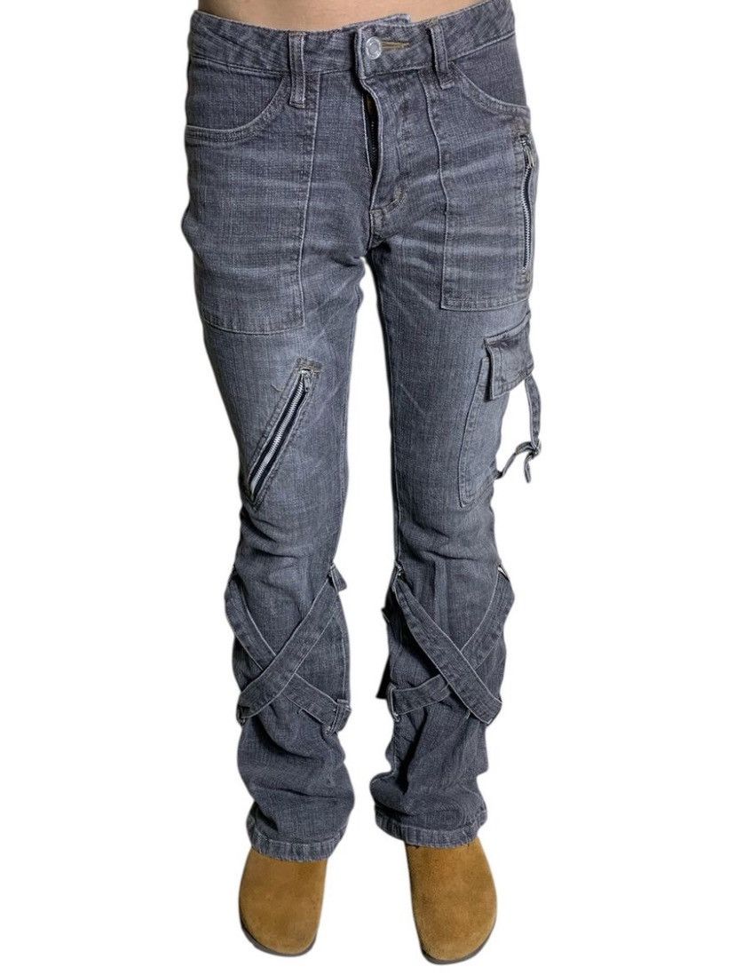 Japanese Brand Japanese gothic punk Bondage pants Size US 27 - 8 Thumbnail