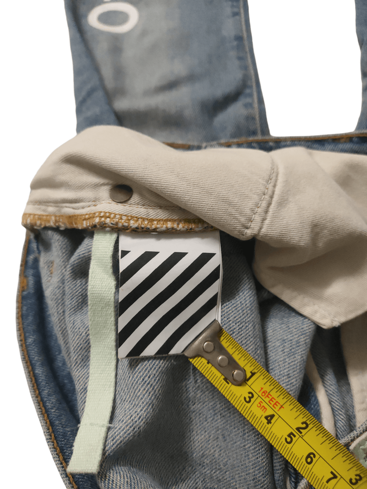 Off-White #Authentic# Off-White /Off-White “SKINNY FIT” Jeans Size US 28 / EU 44 - 10 Thumbnail