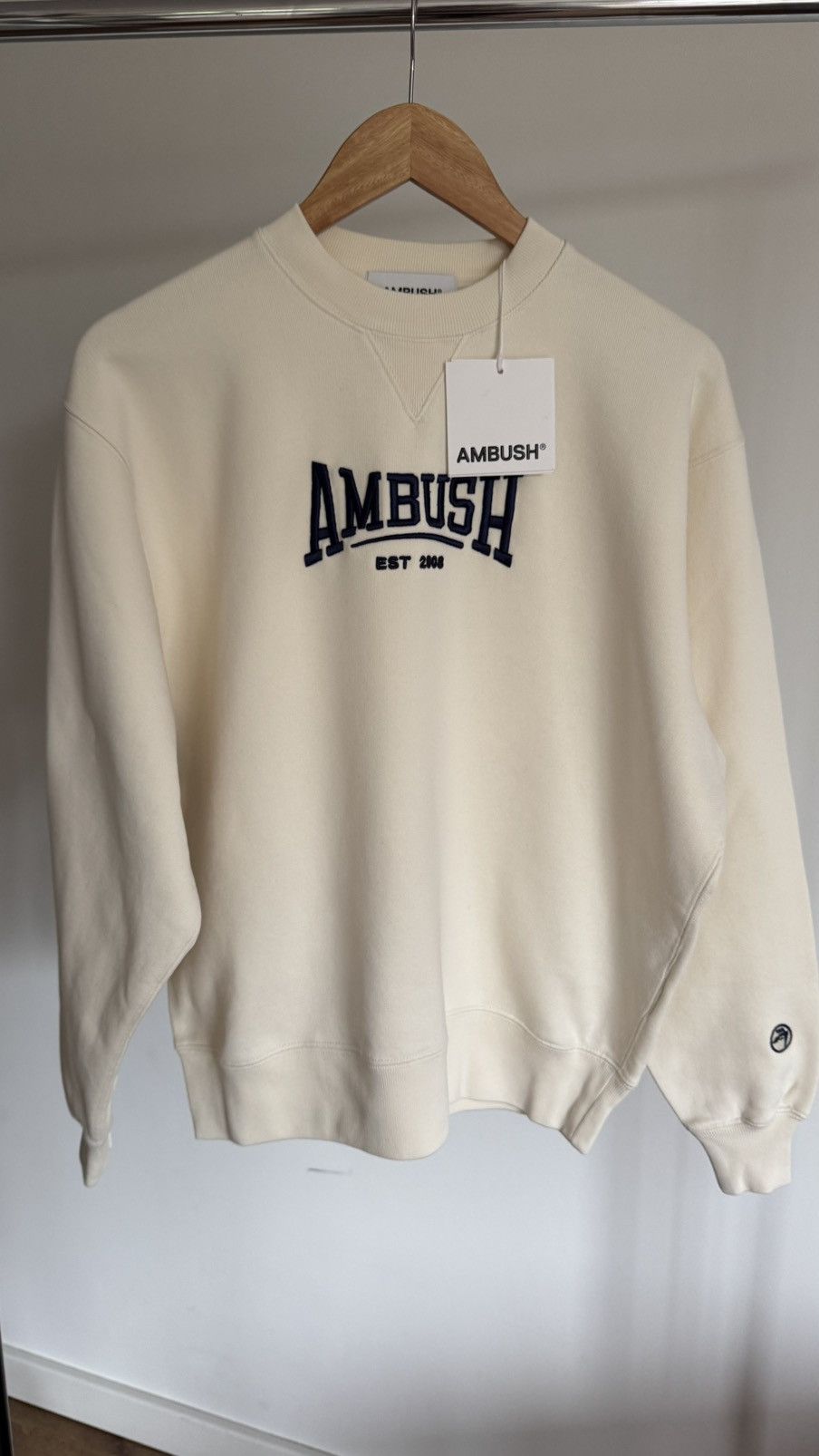 Ambush Design Ambush sweatshirt XS S M new with tags beige Size US XS / EU 42 / 0 - 4 Thumbnail