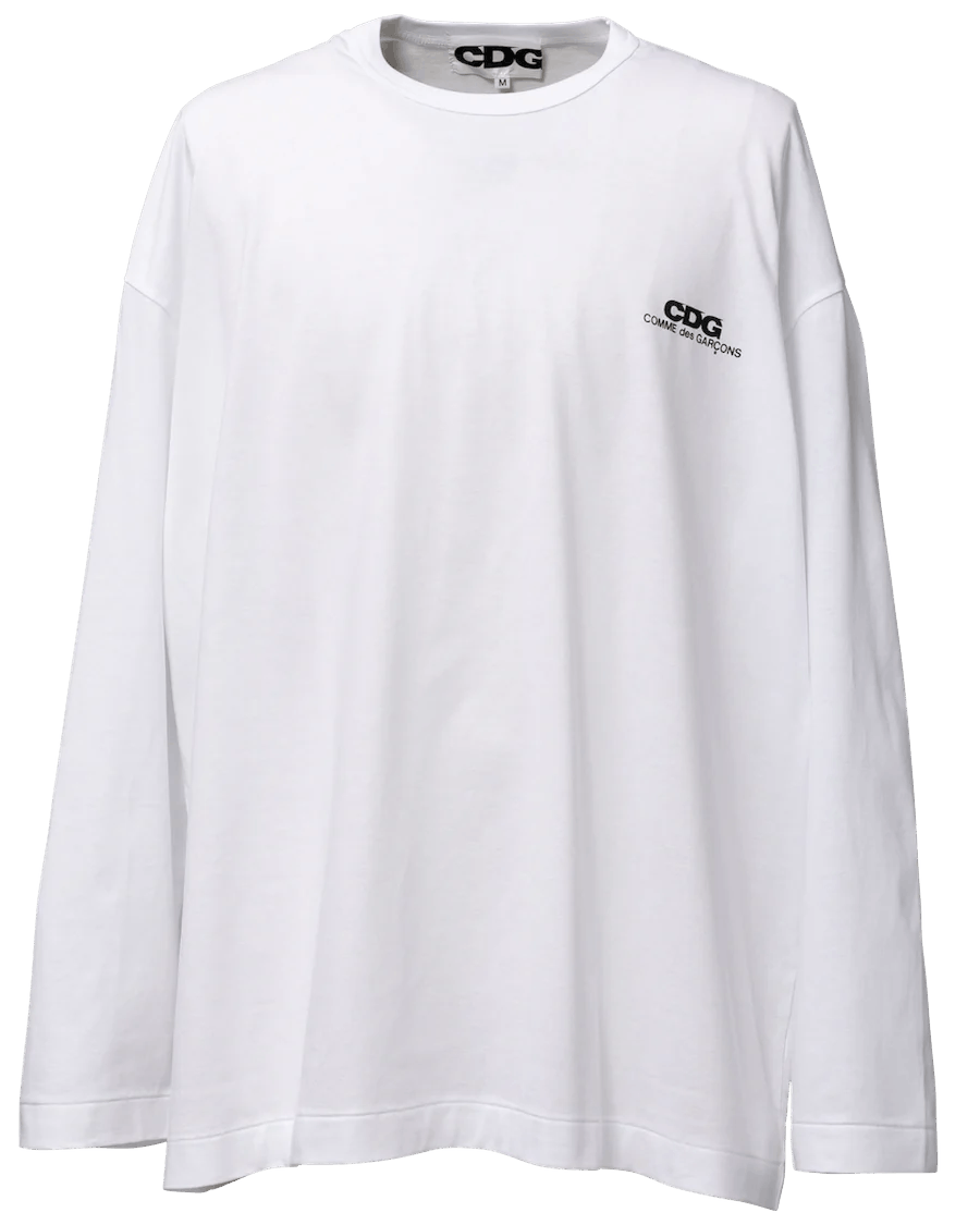 CDG by Comme des Garcons × Comme des Garcons CDG Oversized LONG SLEEVE T-SHIRT SMALL LOGO Size US XL / EU 56 / 4 - 1 Preview