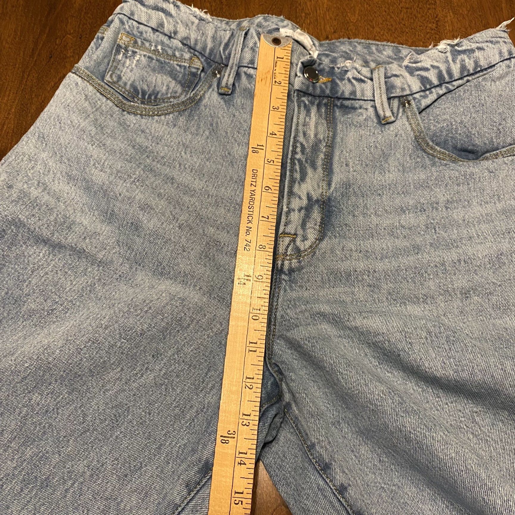 Good American Good American Jeans Womens 6/28 32x34 Baggy Fit Light Blue Wash Denim Pants Size 28" / US 6 / IT 42 - 5 Thumbnail