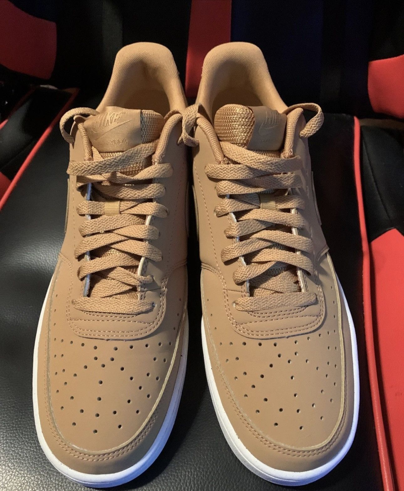 Nike Nike Court Vision Khaki/White Size 11 Men Size US 11 / EU 44 - 4 Thumbnail