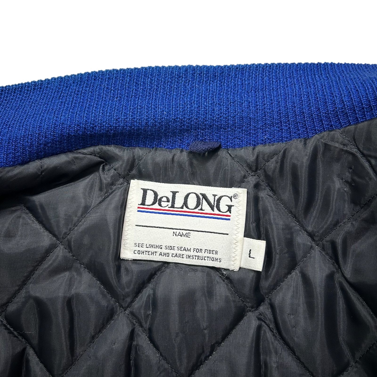 NFL VTG 90s NFL BUFFALO BILLS DELONG VARSITY JACKET EMBROIDERED Size US L / EU 52-54 / 3 - 7 Thumbnail